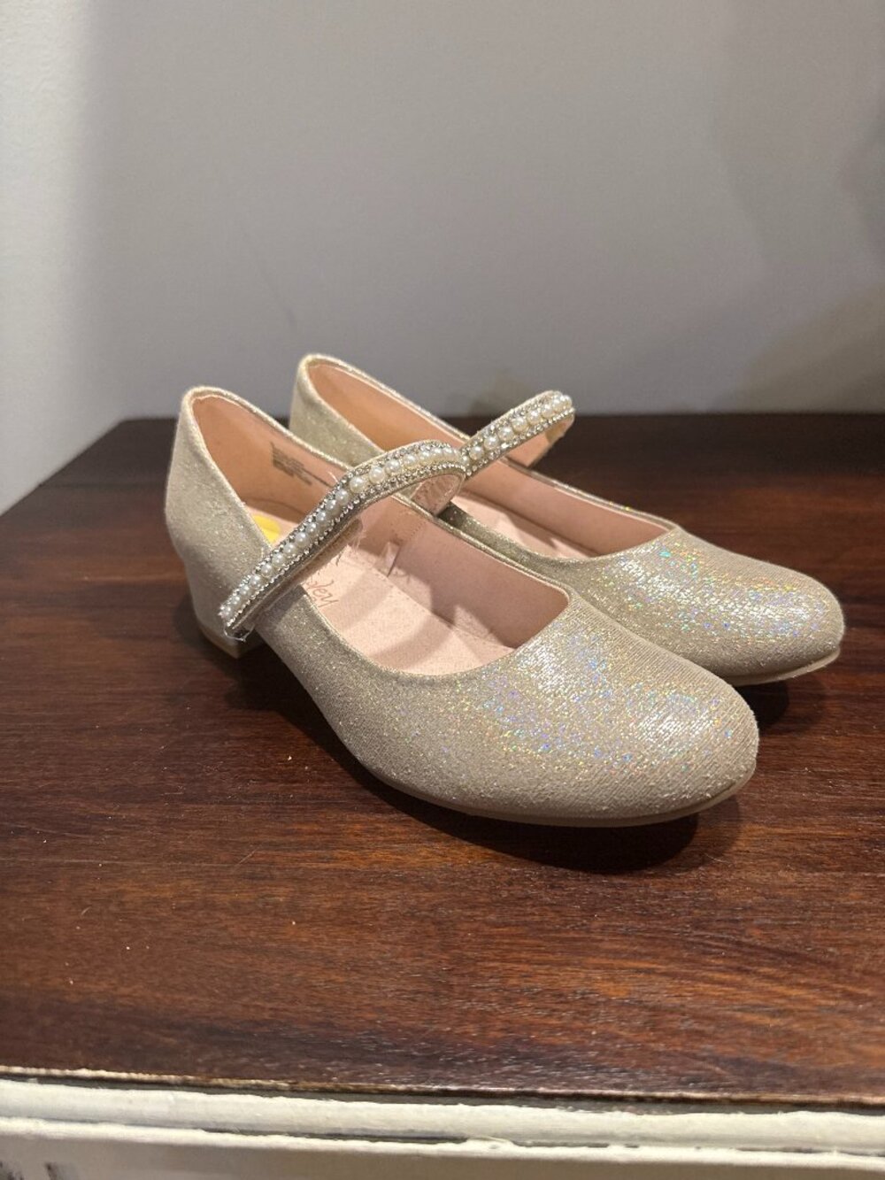 Cynthia Rowley Glitter Mary Jane Shoes Size 3 - Girl's